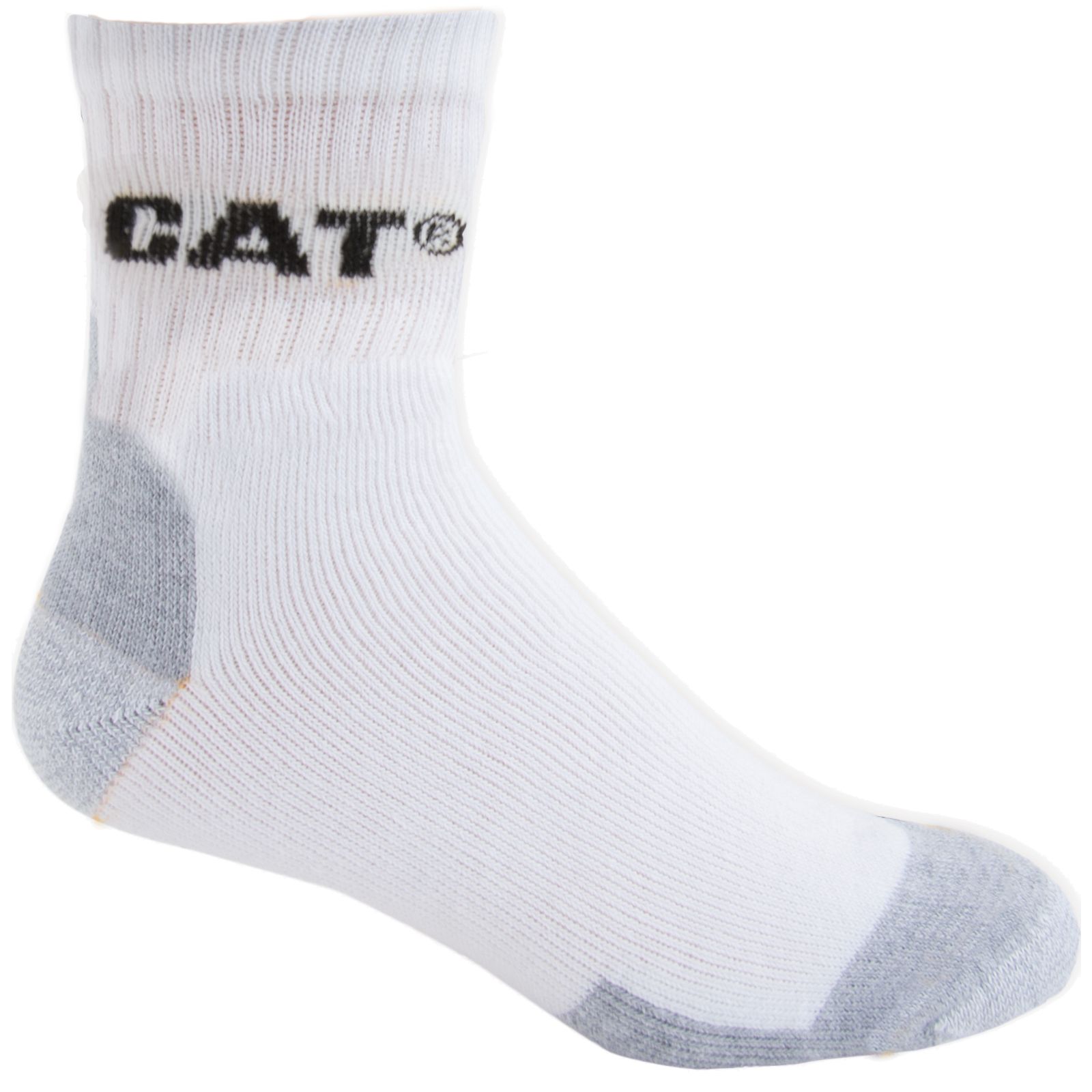 Caterpillar Shoes South Africa - Cat Men's All Season Work Quarter 3-pack Socks White LH6924183